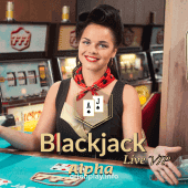Blackjack VIP Alpha Table Game